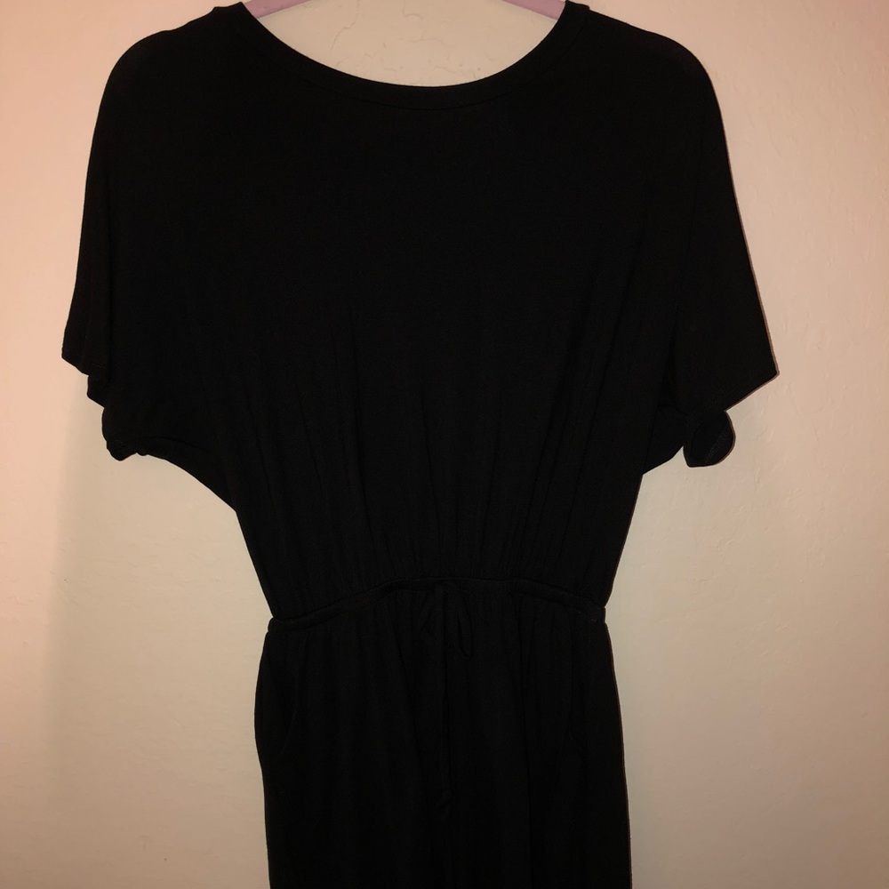 Cute and comfortable black romper!